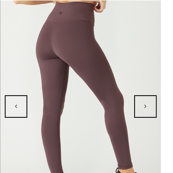 Glyder Pants - Plum Pure Glyder full length leggings.